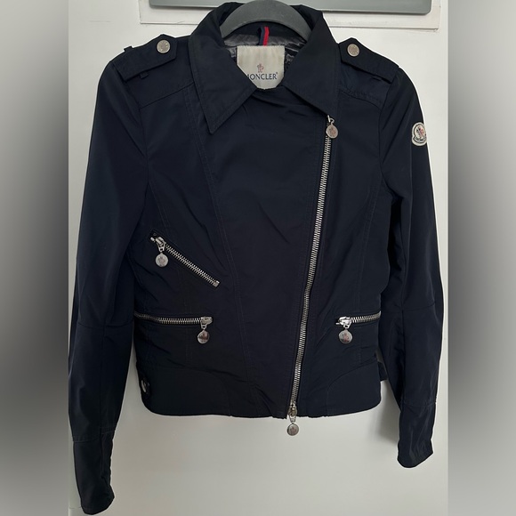 Moncler Women's Dark Blue Jacket - Picture 1 of 4
